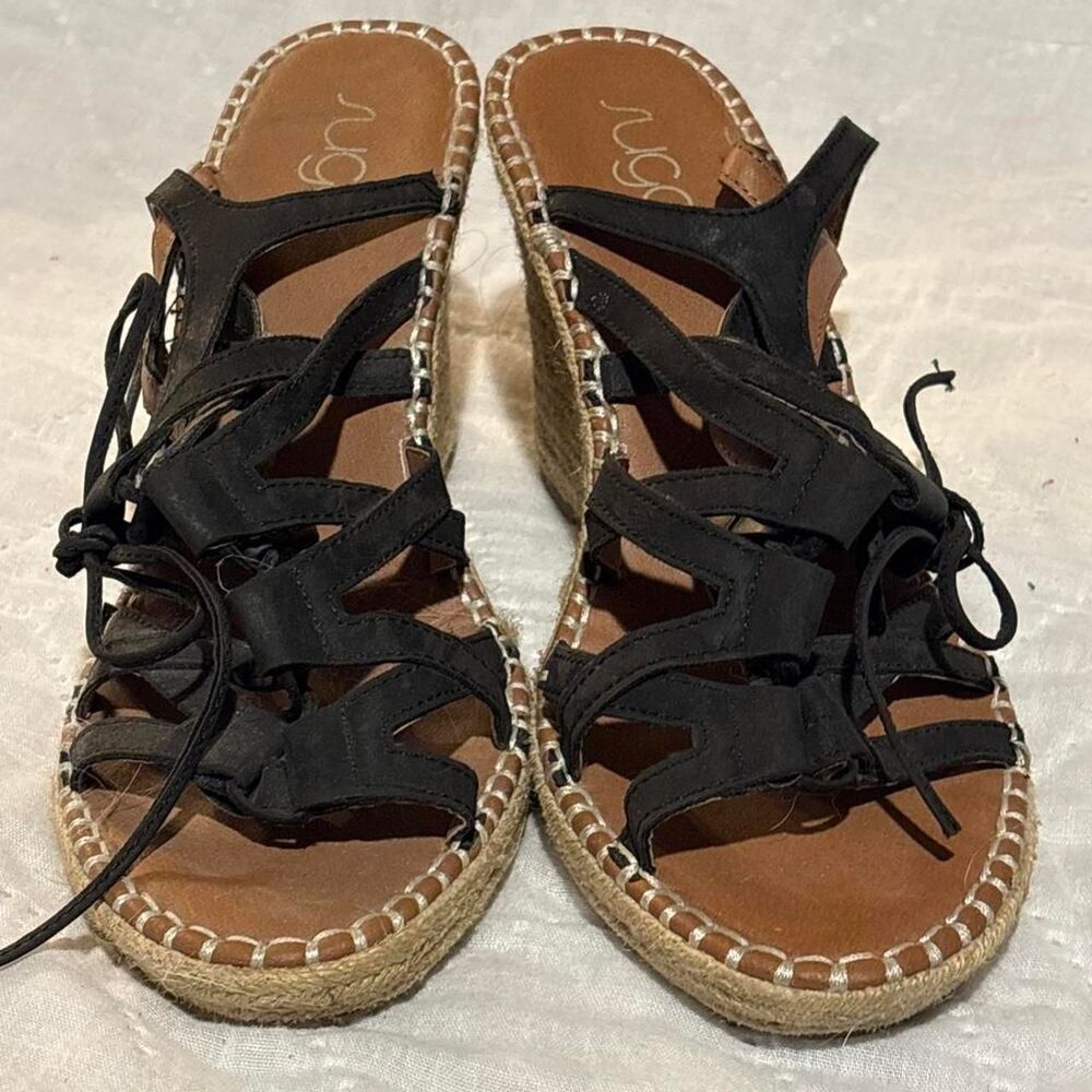 Sugar Women's Black Sandals - Picture 2 of 5